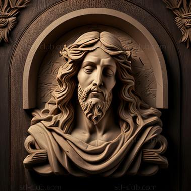 3D model st jesus (STL)